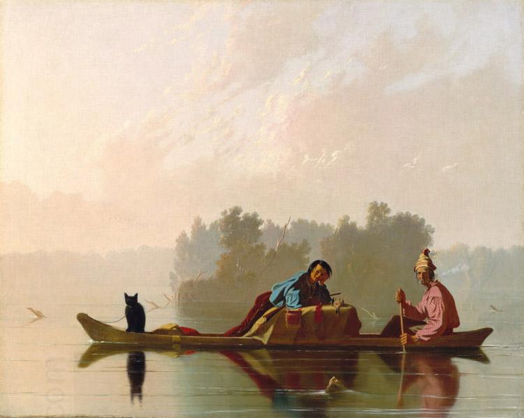 George Caleb Bingham Fur Traders Descending the Missouri (mk13) China oil painting art